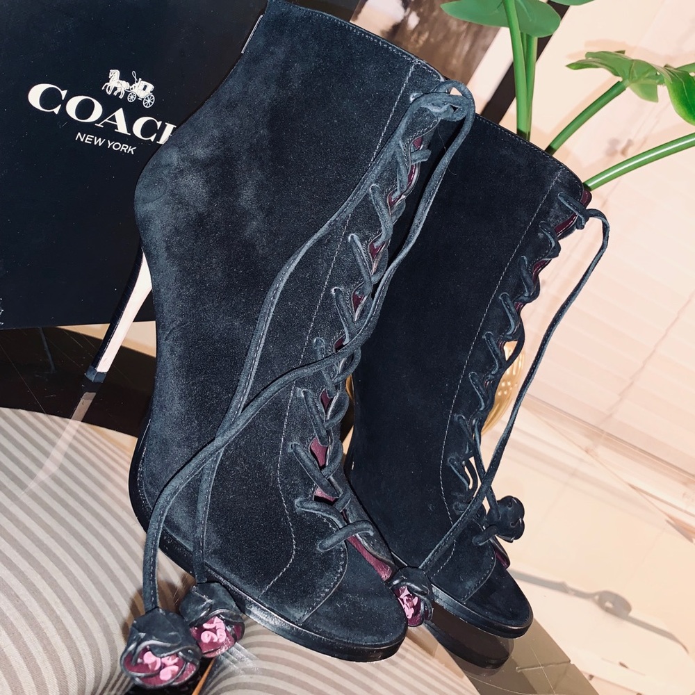 Coach Lena Lux Suede
